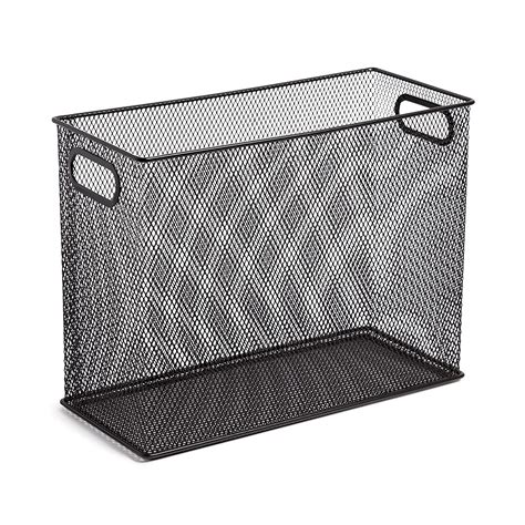 U Brands Mesh Steel Desktop Hanging File Holder, Letter Size, 